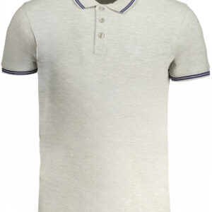 CAVALLI CLASS POLO MANICHE CORTE UOMO GRIGIO