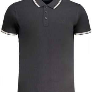 CAVALLI CLASS POLO MANICHE CORTE UOMO NERO