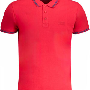 CAVALLI CLASS POLO MANICHE CORTE UOMO ROSSO