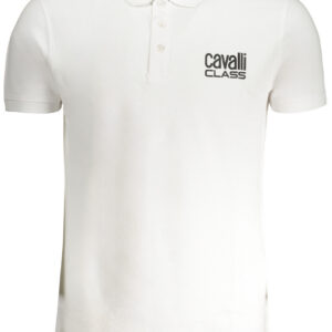 CAVALLI CLASS POLO MANICHE CORTE UOMO BIANCO