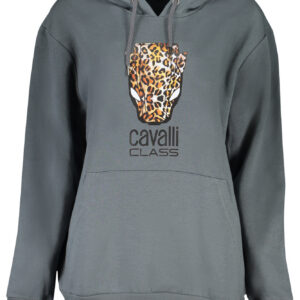CAVALLI CLASS FELPA SENZA ZIP DONNA GRIGIO