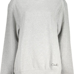 CAVALLI CLASS FELPA SENZA ZIP DONNA GRIGIO