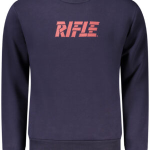 RIFLE FELPA SENZA ZIP UOMO BLU