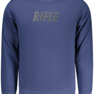 RIFLE FELPA SENZA ZIP UOMO BLU