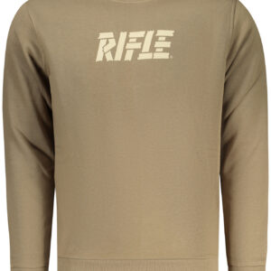 RIFLE FELPA SENZA ZIP UOMO MARRONE