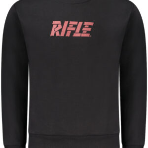 RIFLE FELPA SENZA ZIP UOMO NERO
