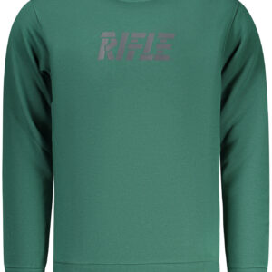 RIFLE FELPA SENZA ZIP UOMO VERDE