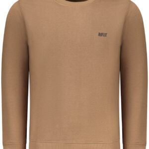 RIFLE FELPA SENZA ZIP UOMO MARRONE