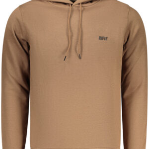 RIFLE FELPA SENZA ZIP UOMO MARRONE