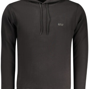 RIFLE FELPA SENZA ZIP UOMO NERO