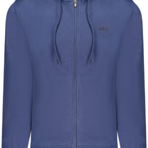 RIFLE FELPA CON ZIP UOMO BLU