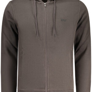 RIFLE FELPA CON ZIP UOMO GRIGIO