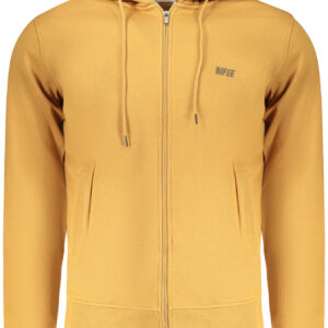 RIFLE FELPA CON ZIP UOMO MARRONE