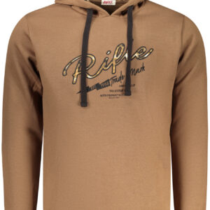 RIFLE FELPA SENZA ZIP UOMO MARRONE
