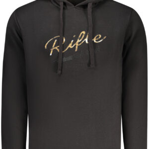 RIFLE FELPA SENZA ZIP UOMO NERO
