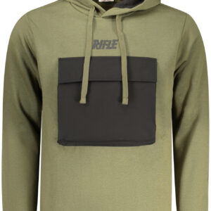 RIFLE FELPA SENZA ZIP UOMO VERDE