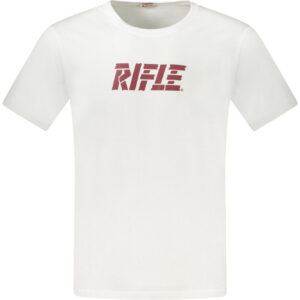 RIFLE T-SHIRT MANICHE CORTE UOMO BIANCO