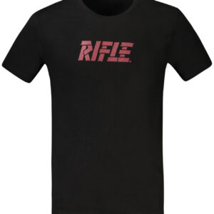 RIFLE T-SHIRT MANICHE CORTE UOMO NERO