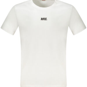 RIFLE T-SHIRT MANICHE CORTE UOMO BIANCO