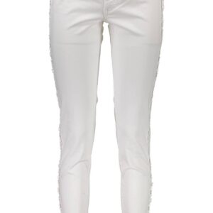 JUST CAVALLI PANTALONE DONNA BIANCO