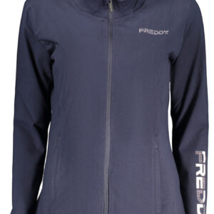 FREDDY FELPA CON ZIP DONNA BLU