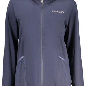 FREDDY FELPA CON ZIP DONNA BLU