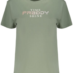 FREDDY T-SHIRT MANICHE CORTE DONNA VERDE