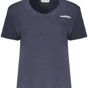 FREDDY T-SHIRT MANICHE CORTE DONNA BLU