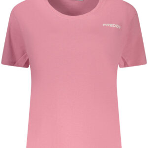 FREDDY T-SHIRT MANICHE CORTE DONNA ROSA