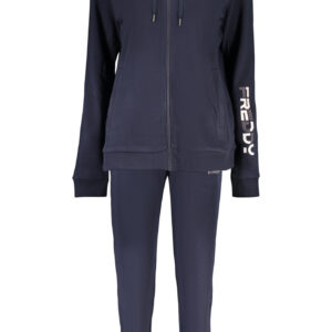 FREDDY FELPA CON ZIP DONNA BLU