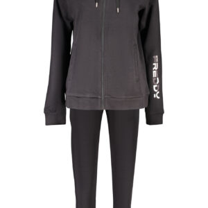 FREDDY FELPA CON ZIP DONNA NERO