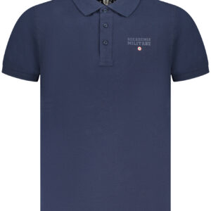 ACCADEMIA MILITARE POLO MANICHE CORTE UOMO BLU