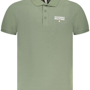 ACCADEMIA MILITARE POLO MANICHE CORTE UOMO VERDE