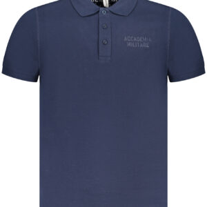 ACCADEMIA MILITARE POLO MANICHE CORTE UOMO BLU