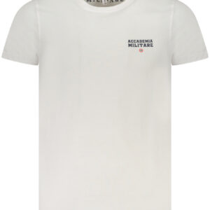 ACCADEMIA MILITARE T-SHIRT MANICHE CORTE UOMO BIANCO