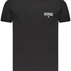 ACCADEMIA MILITARE T-SHIRT MANICHE CORTE UOMO NERO