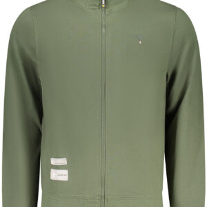 ACCADEMIA MILITARE FELPA CON ZIP UOMO VERDE