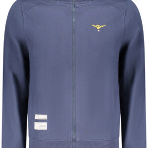 ACCADEMIA MILITARE FELPA CON ZIP UOMO BLU