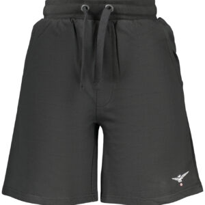 ACCADEMIA MILITARE PANTALONE TUTA CORTO UOMO NERO