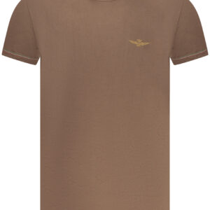 AERONAUTICA MILITARE T-SHIRT ESTERNABILE UOMO MARRONE