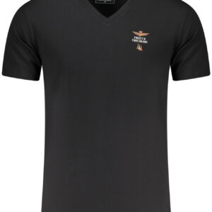 AERONAUTICA MILITARE T-SHIRT ESTERNABILE UOMO NERO