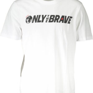 DIESEL T-SHIRT MANICHE CORTE UOMO BIANCO
