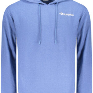 SUPERGA FELPA SENZA ZIP UOMO AZZURRO