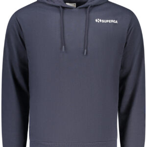 SUPERGA FELPA SENZA ZIP UOMO BLU