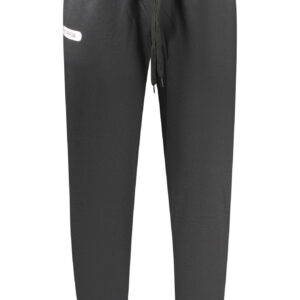 SUPERGA PANTALONE TUTA LUNGO UOMO NERO