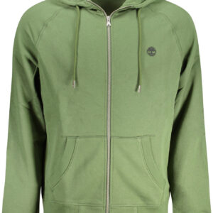 TIMBERLAND FELPA CON ZIP UOMO VERDE