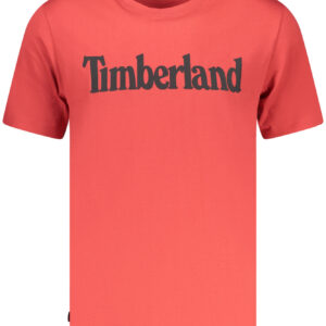 TIMBERLAND T-SHIRT MANICHE CORTE UOMO ROSSO