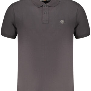 TIMBERLAND POLO MANICHE CORTE UOMO NERO