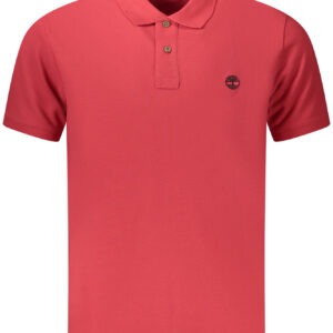 TIMBERLAND POLO MANICHE CORTE UOMO ROSSO