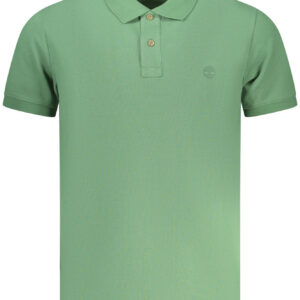 TIMBERLAND POLO MANICHE CORTE UOMO VERDE